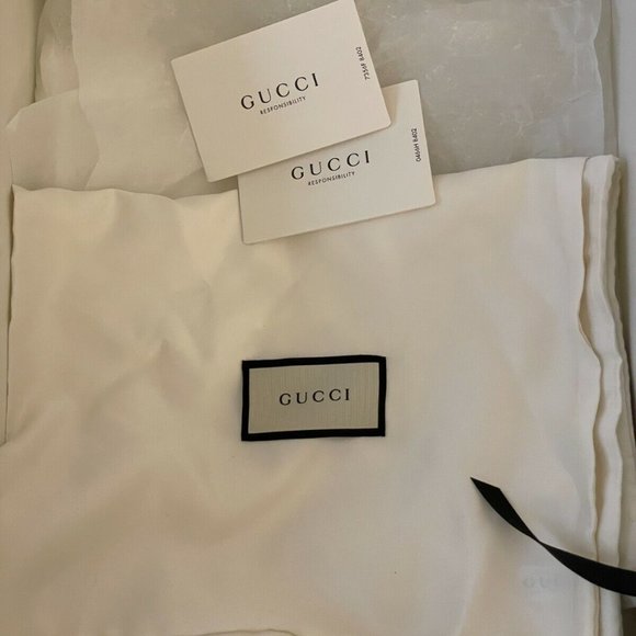 Size 7.5 G - Gucci Rhyton Cosmic Rainbow Black Leather Sneaker - Picture 6 of 9